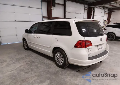 2012 Volkswagen Routan Se из США, поврежденный, VIN 2C4RVABG6CR276993